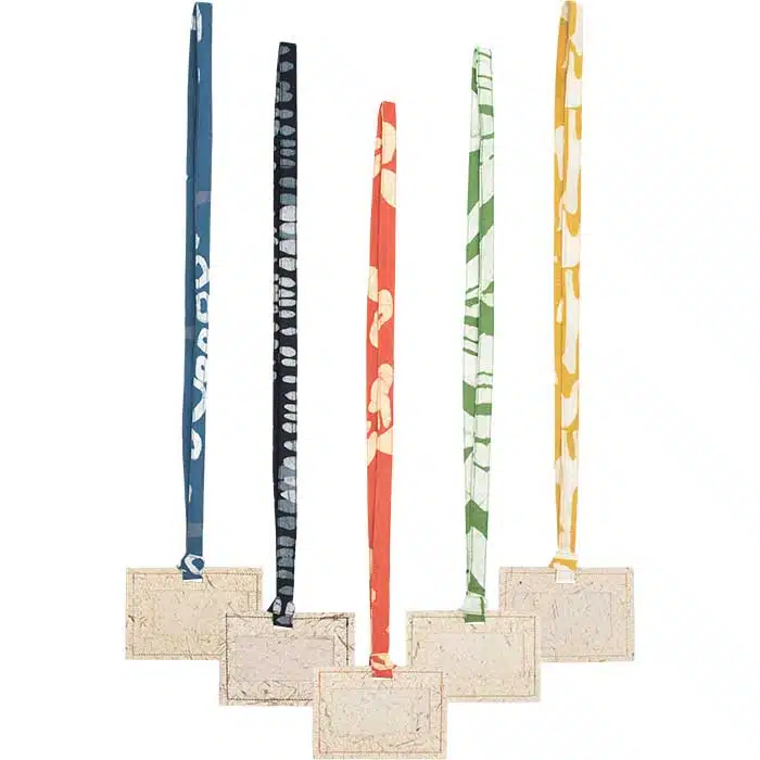 Eco Friendly Water Hyacinth Lanyards Handmade in Ghana