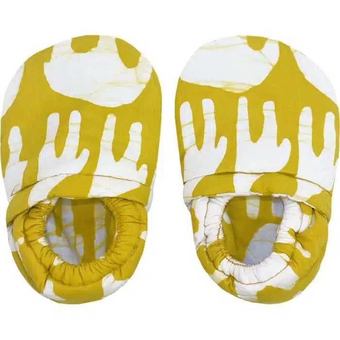 Crawling Shoes: Sahara - Mustard-Organic
