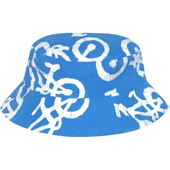 Sun Hat Kids: Bikes - Blue-Organic